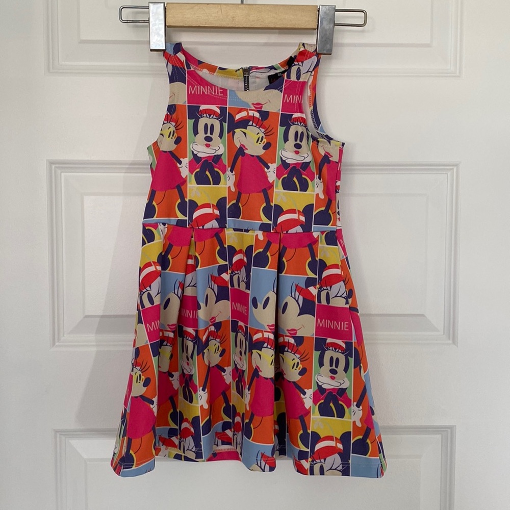 Koton - minnie print dress - size 4-5 years